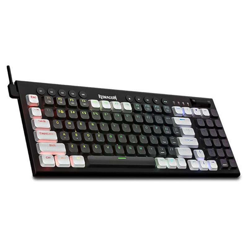 Геймърска механична клавиатура Redragon Sion K653-RGB RGB осветление red switches - черна-photo 4