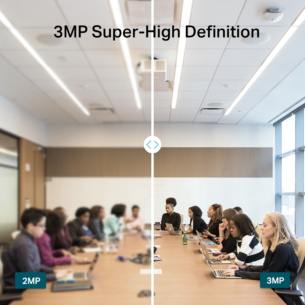 3MP IR мини куполна мрежова камера TP-Link VIGI C230I Mini(2.8mm)-photo 3