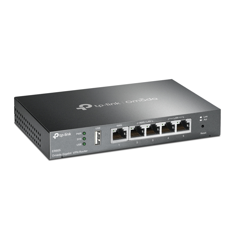 Omada Gigabit VPN рутер TP-Link ER605-photo 2