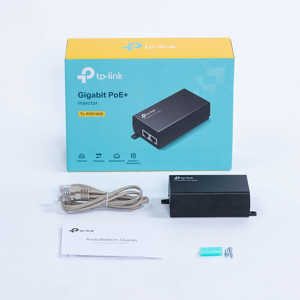 PoE+ инжектор TP-Link TL-POE160S Gigabit-photo 4