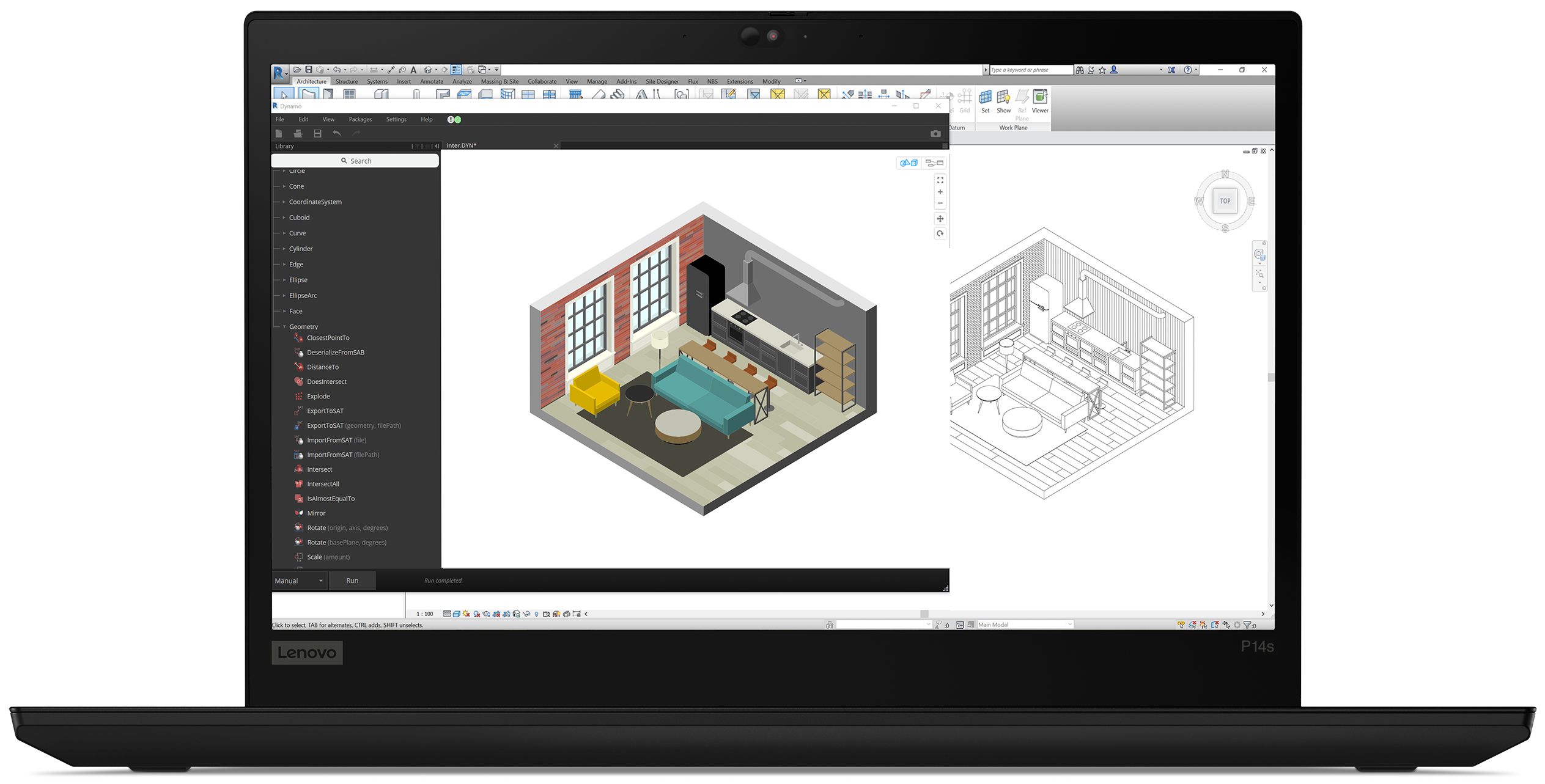 Лаптоп Lenovo ThinkPad P14s G2 Ryzen 7 PRO 5850U RX Vega 8 32GB 1TB 4K UHD 14.0"-photo 1