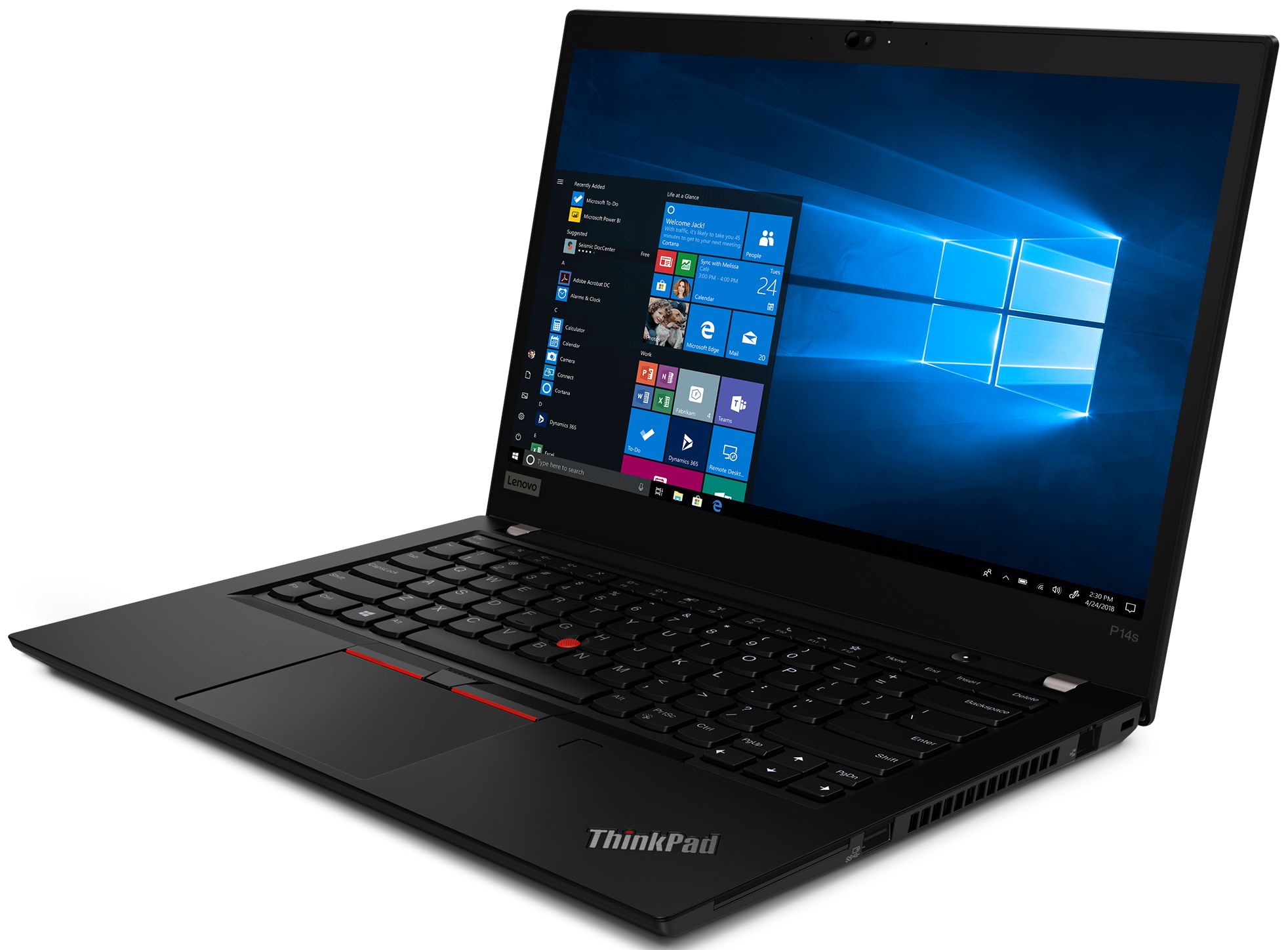 Лаптоп Lenovo ThinkPad P14s G2 Ryzen 7 PRO 5850U RX Vega 8 32GB 1TB 4K UHD 14.0"-photo 3