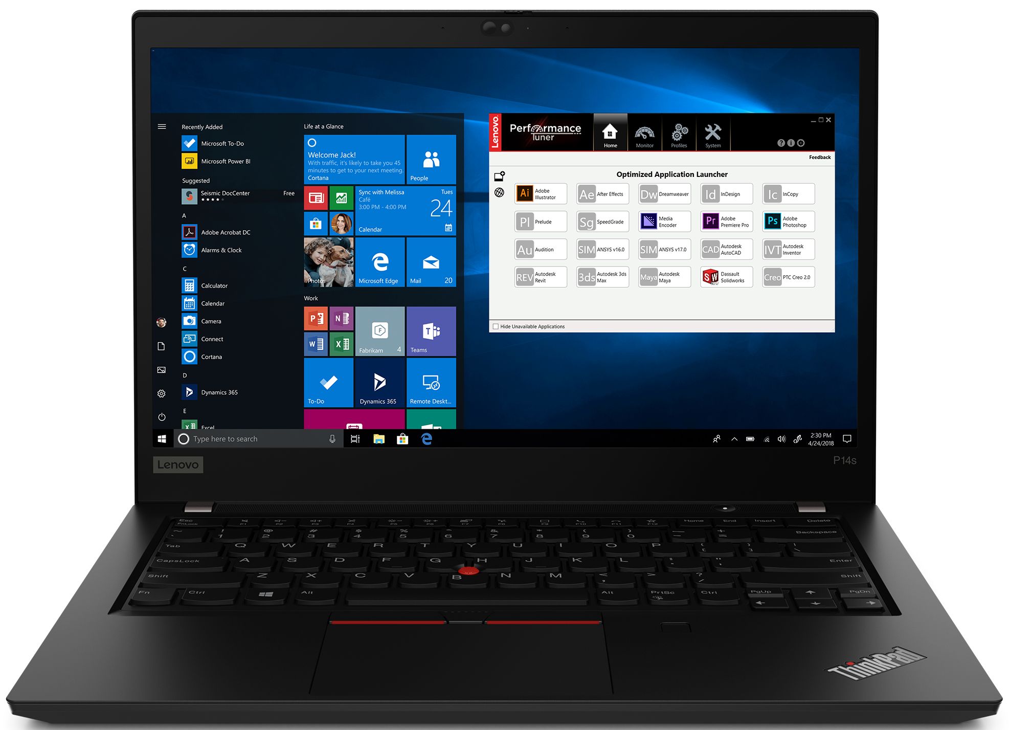 Лаптоп Lenovo ThinkPad P14s G2 Ryzen 7 PRO 5850U RX Vega 8 32GB 1TB 4K UHD 14.0"