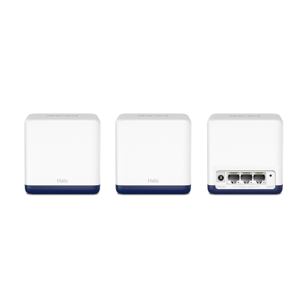 Безжична Wi-Fi Mesh система Mercusys Halo H50G(3-pack) AC1900-photo 1