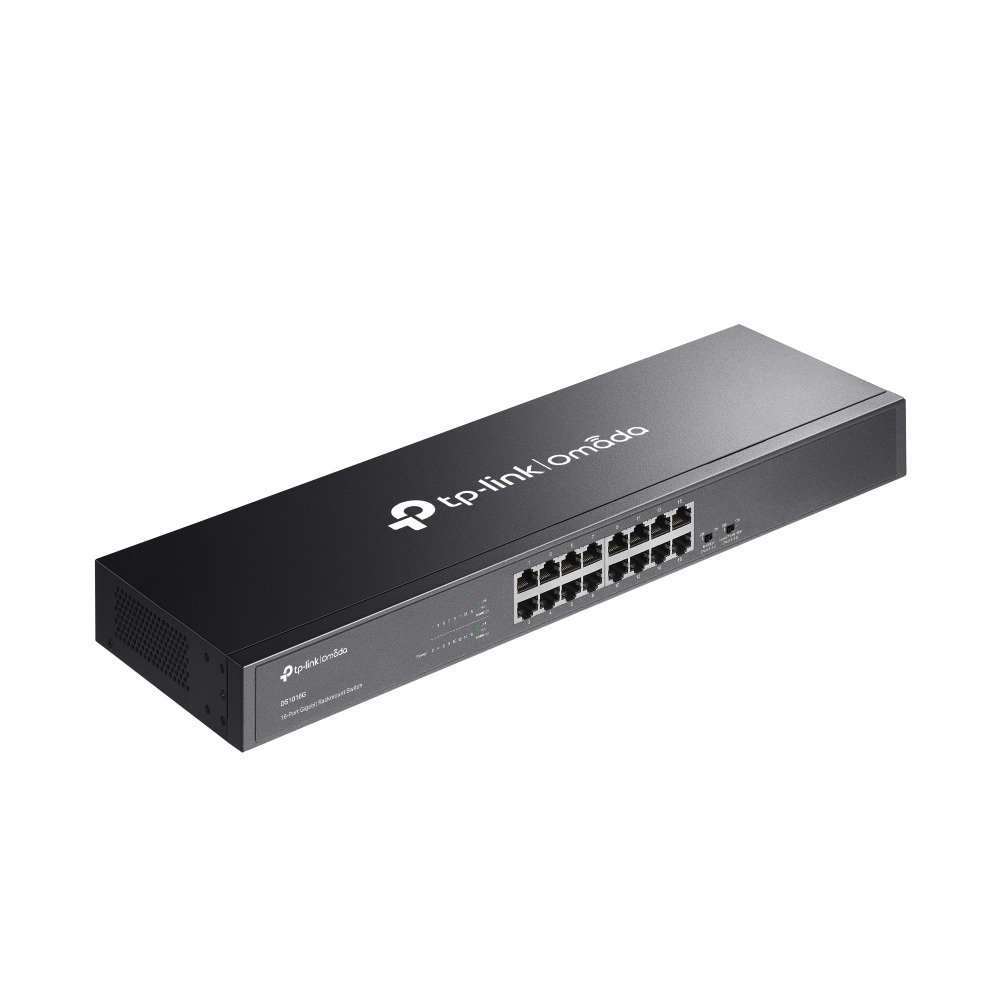 16-портов Gigabit неуправляем настолен комутатор TP-Link Omada DS1016G-photo 3