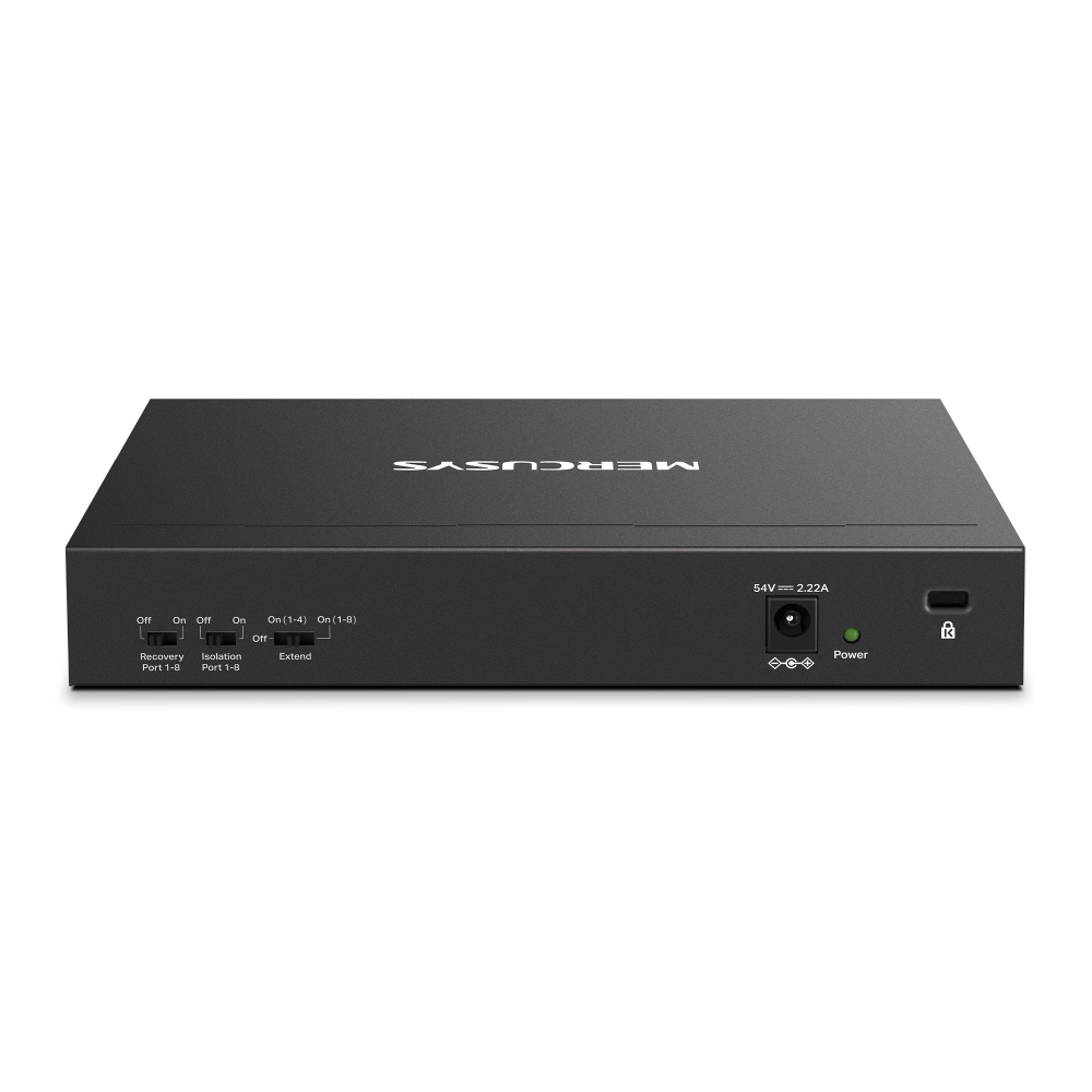10-портов Gigabit Desktop комутатор с 8-Port PoE+ Mercusys MS110CMP-photo 1