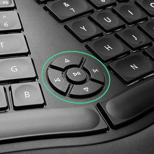 Клавиатура Delux GM902 безжична/Bluetooth черна с подсветка-photo 1