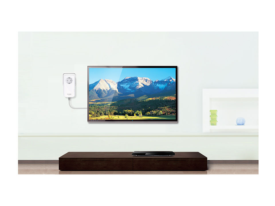 Powerline TP-Link TL-PA8010P KIT AV1200 Gigabit Passthrough-photo 3