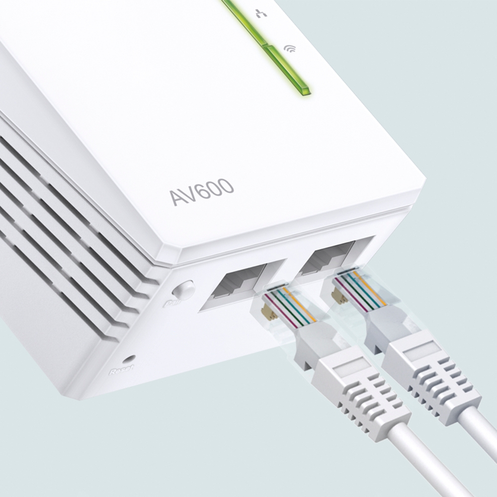 Powerline удължител на обхват TP-Link TL-WPA4220 AV600 300 Mbps-photo 2