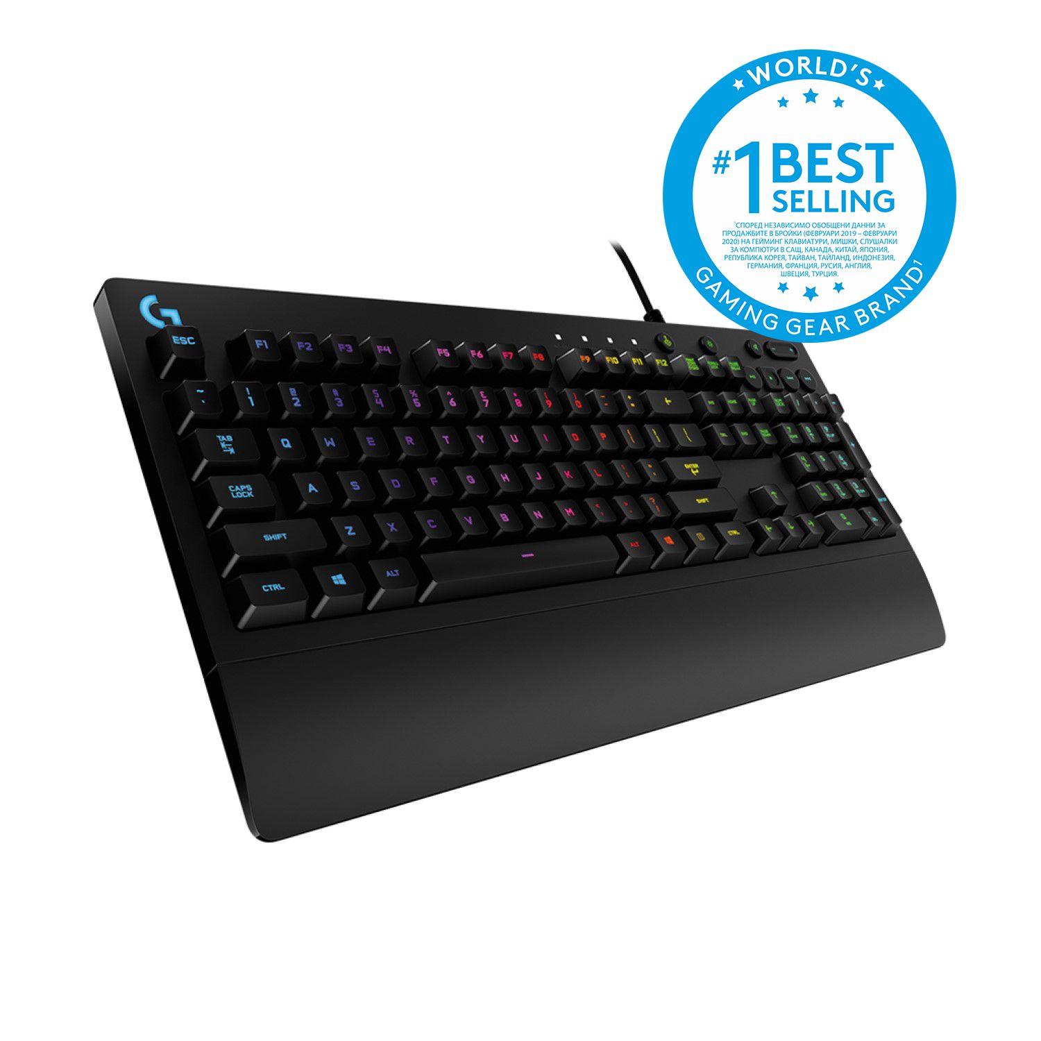 Геймърска клавиатура Logitech G213 Prodigy 920-008093-photo 2