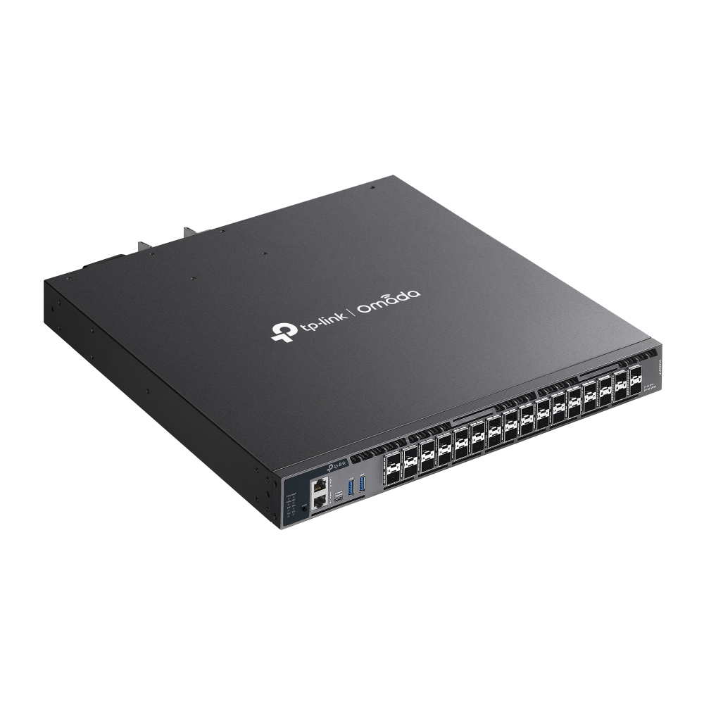 26-портов 10G модулен L3 управляван агрегационен комутатор с 6 25G слота TP-Link Omada SX6632YF-photo 3