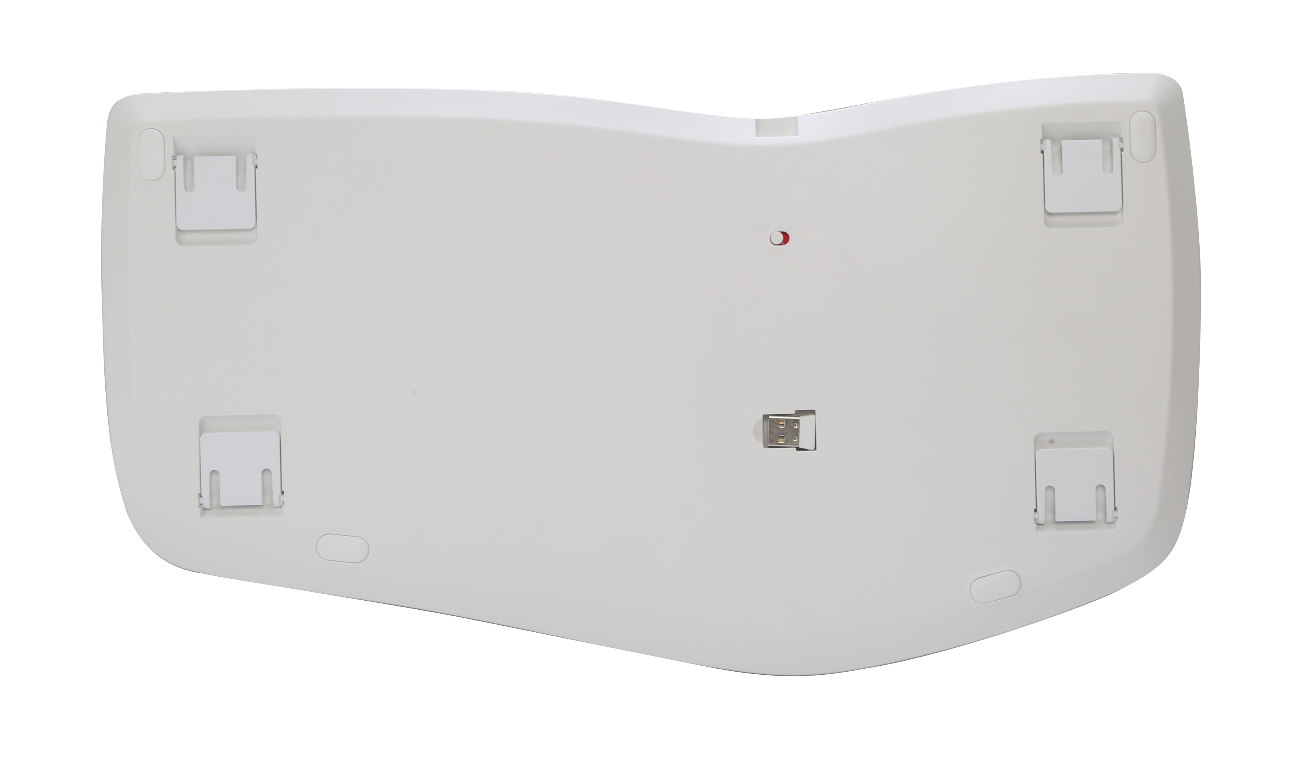 Клавиатура Delux GM902 безжична/Bluetooth бяла US Layout-photo 2