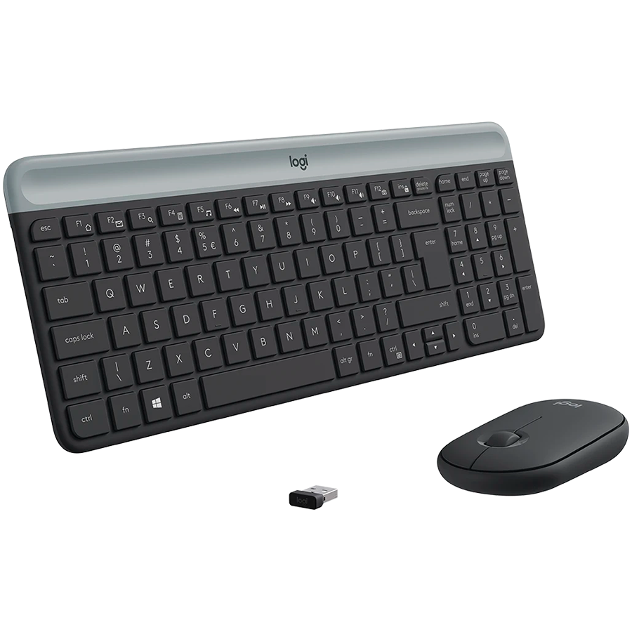 LOGITECH MK470 Slim Wireless Combo - GRAPHITE - US INT'L - Image 4