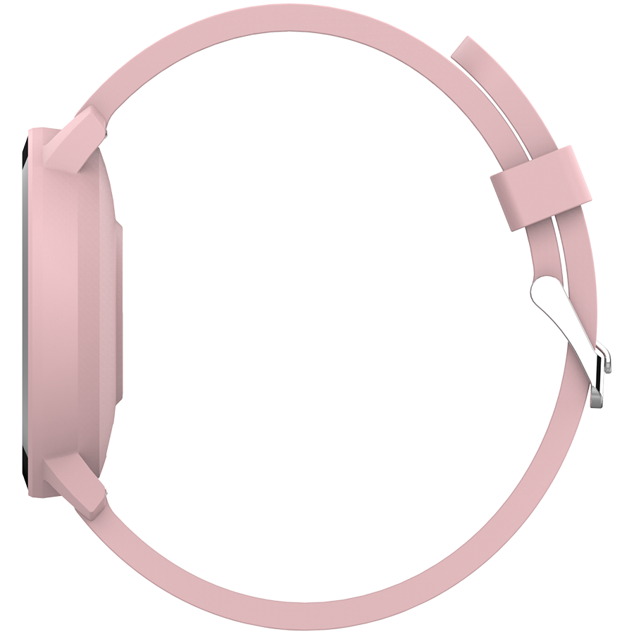 CANYON Lollypop SW-63, Smart watch, 1.3inches IPS full touch screen, Round watch, IP68 waterproof, multi-sport mode, BT5.0, compatibility with iOS and android, Pink, Host: 25.2*42.5*10.7mm, Strap: 20*250mm, 45g-photo 3