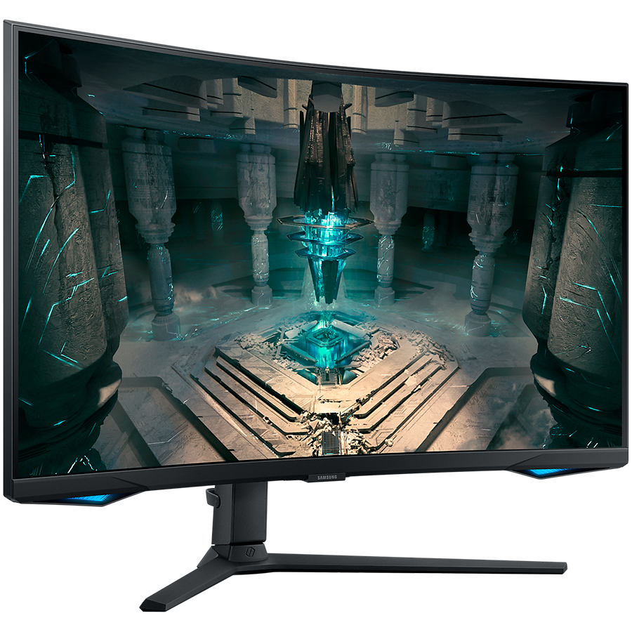 Monitor LED Samsung LS32BG650EUXEN Odyssey G65B, 32'' WQHD Curved 1000R 16:9 (2560x1440) VA 240Hz, 350 cd/2, 2500:1, HDR600, 1ms (GTG), 178/178, FS Premium Pro, G-Sync Compatible, 2xHDMI 2.1, 1xDP 1.4, 1xUSB 3.0, 1xUSB 2.0, RJ-45, WiFi, BT, Speakers 2x5W, Tilt/Swivel/Pivot/HeightAdj (120mm), VESA 100x100, 2Y-photo 2