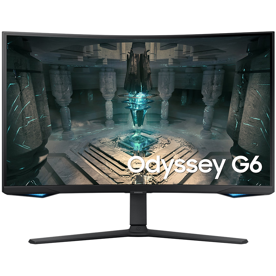 Monitor LED Samsung LS32BG650EUXEN Odyssey G65B, 32'' WQHD Curved 1000R 16:9 (2560x1440) VA 240Hz, 350 cd/2, 2500:1, HDR600, 1ms (GTG), 178/178, FS Premium Pro, G-Sync Compatible, 2xHDMI 2.1, 1xDP 1.4, 1xUSB 3.0, 1xUSB 2.0, RJ-45, WiFi, BT, Speakers 2x5W, Tilt/Swivel/Pivot/HeightAdj (120mm), VESA 100x100, 2Y