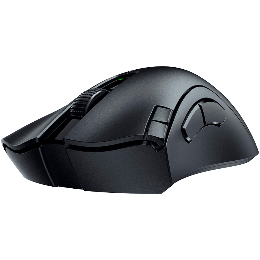 Razer DeathAdder V2 X HyperSpeed, HyperSpeed Wireless, 14 000 DPI Optical Sensor, 2nd-gen Razer Mechanical Mouse Switches, 100% PTFE mouse-feet, Up to 235 hours of battery life (2.4GHz), AA/AAA Hybrid battery slot, Weight: 86-103g-photo 2