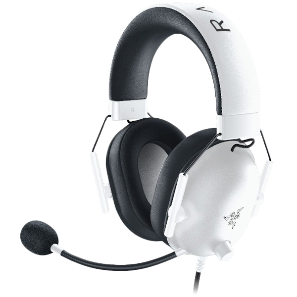Razer BlackShark V2 X - White, 12 Hz – 28 KHz Frequency Response, 32 Ω (1 kHz) Impedance, Razer TriForce Driver, Breathable memory foam, Advanced passive noise cancellation, Analog 3.5 mm Connection, 100 Hz – 10 kHz Microphone Frequency, 1.3 m
