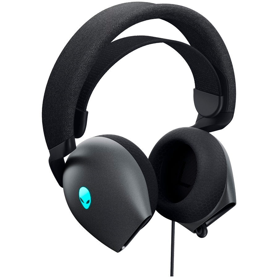 Alienware Wired Gaming Headset - AW520H (Dark Side of the Moon) - Image 2