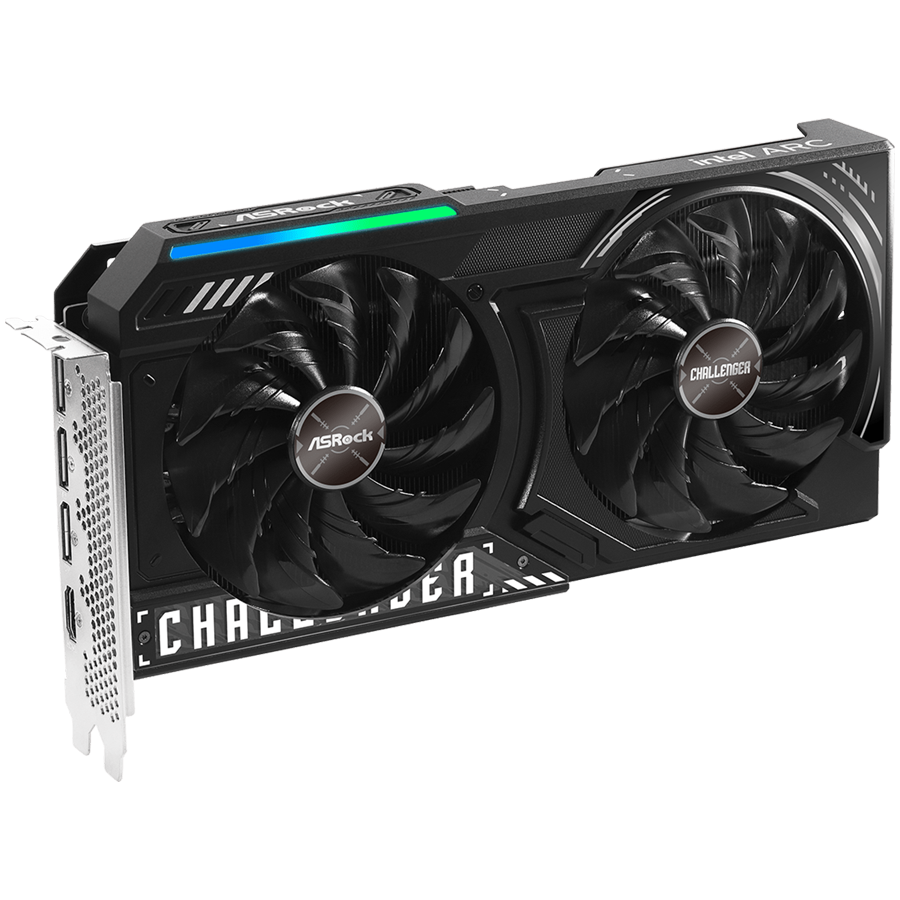 ASROCK Intel Arc B570 Challenger OC 10GB GDDR6 160-bit HDMI 3x DP-photo 2