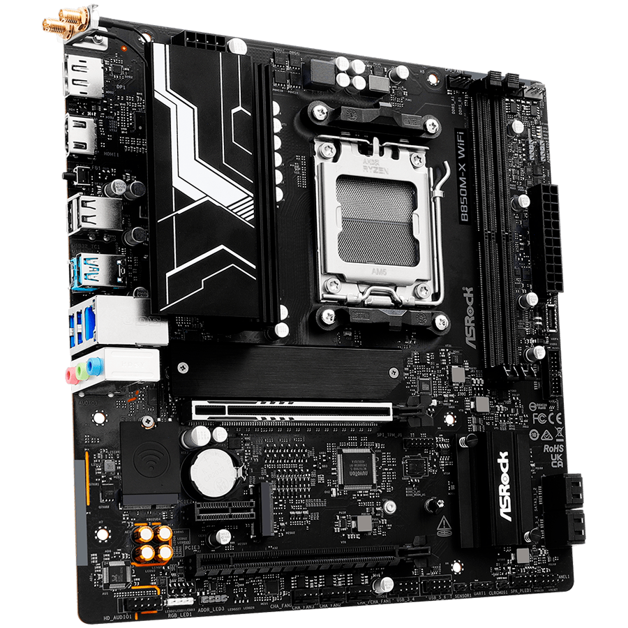 ASROCK B850M-X WIFI R2.0 mATX AM5 DDR5 - Image 2