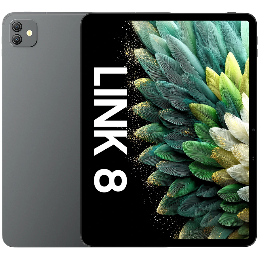 Blackview LINK 8 Tablet 12.7" , 12+256GB MediaTek Helio G100 13+16MP , Android 15 , 8400mAh + 18W , Wi-Fi , Grey