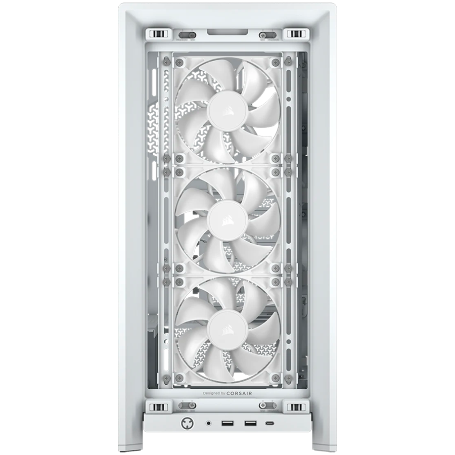 Corsair FRAME 4000D RS Mid-Tower, White - Image 2