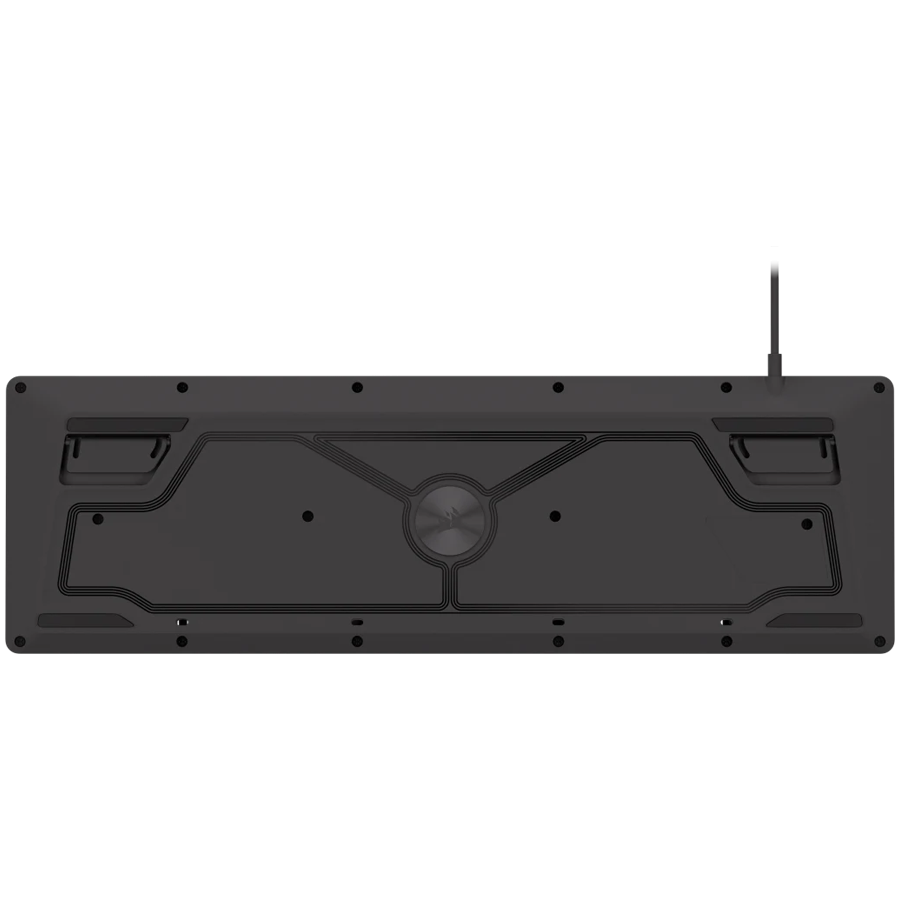 CORSAIR K55 CORE RGB Black, Fully customizable ten-zone RGB backlight-photo 1