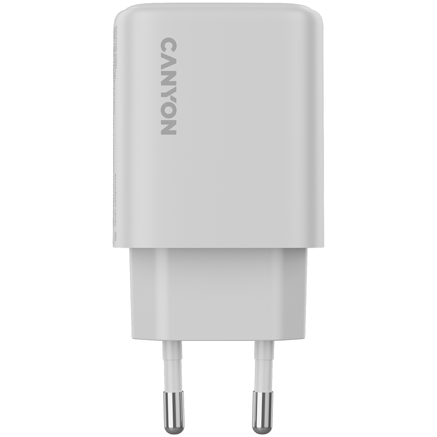 CANYON charger OnCharge 250 25W 1xPD 1xQC EU White-photo 1