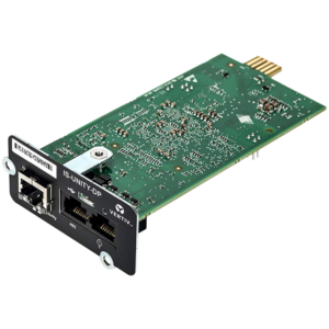 Vertiv 10/100 Mbit Ethernet SNMP, Device Web Page, with MIB and configuration cable