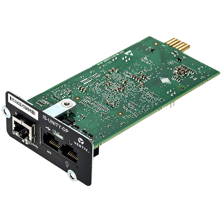 Vertiv 10/100 Mbit Ethernet SNMP, Device Web Page, with MIB and configuration cable