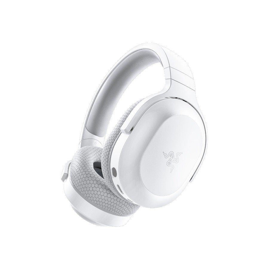 Razer Barracuda X Mercury White Wireless Multi-platform Gaming and Mobile Headset, Razer TriForce 40mm Drivers, Detachable HyperClear Cardioid Mic, Ultra-soft FlowKnit mem foam, 7.1 audio, 50hrs, Dual Wireless, Type-C, Compt PC, PlSt, MD, Ad, iOs-photo 3
