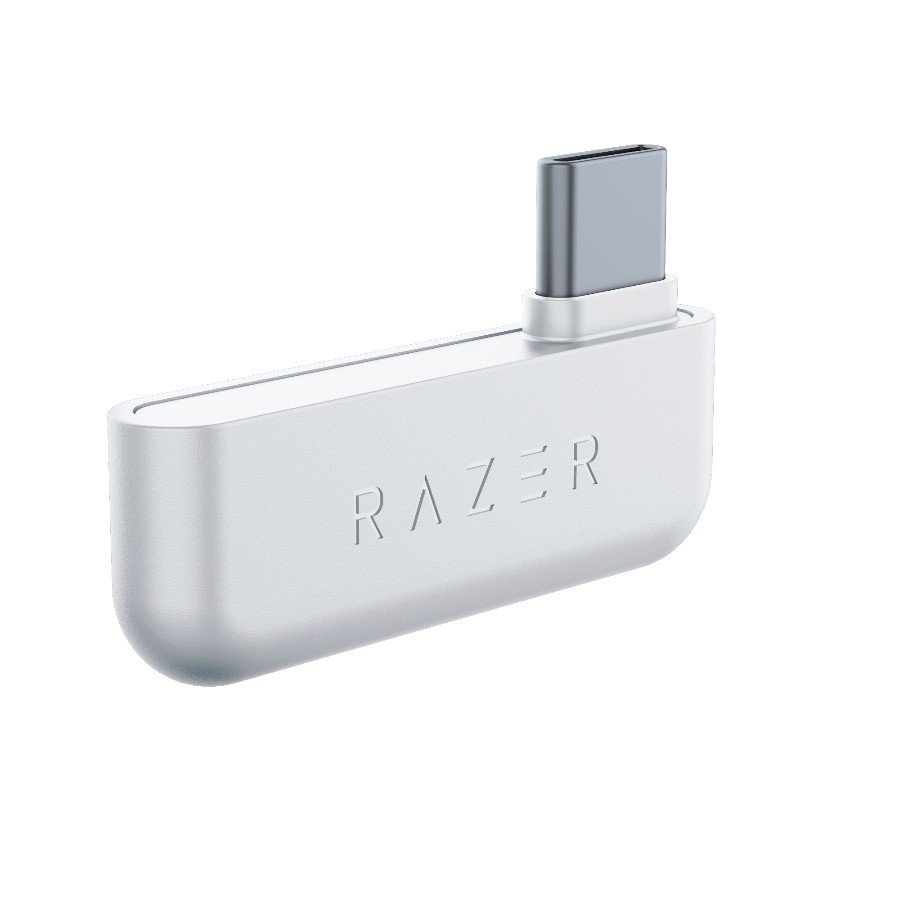 Razer Barracuda X Mercury White Wireless Multi-platform Gaming and Mobile Headset, Razer TriForce 40mm Drivers, Detachable HyperClear Cardioid Mic, Ultra-soft FlowKnit mem foam, 7.1 audio, 50hrs, Dual Wireless, Type-C, Compt PC, PlSt, MD, Ad, iOs-photo 4