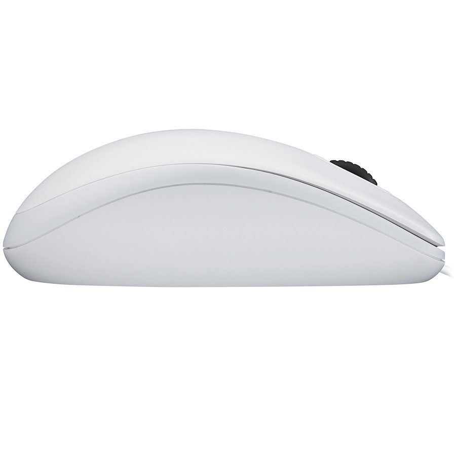 LOGITECH B100 Corded Mouse - WHITE - USB - B2B - Image 2