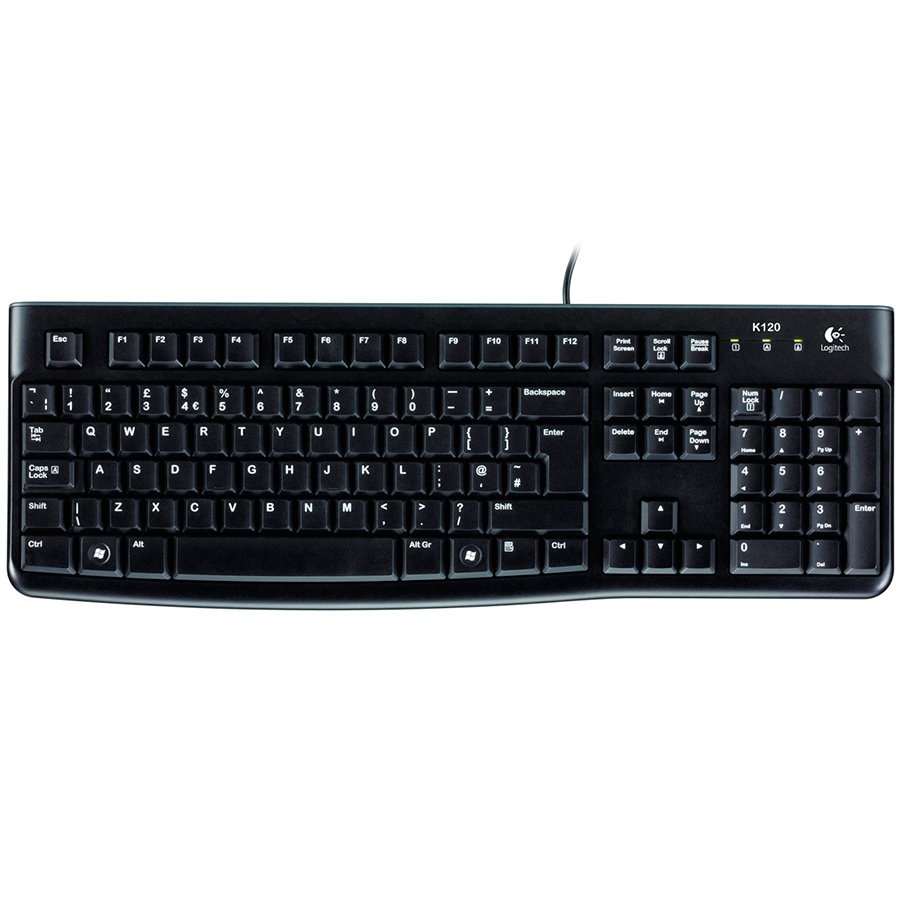 LOGITECH Corded Keyboard K120 - EER - US International layout - Image 2