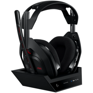 LOGITECH Astro A50 LIGHTSPEED Wireless Gaming Headset + Base Station - BLACK - 2.4GHZ - PLUGC -  EMEA28-935