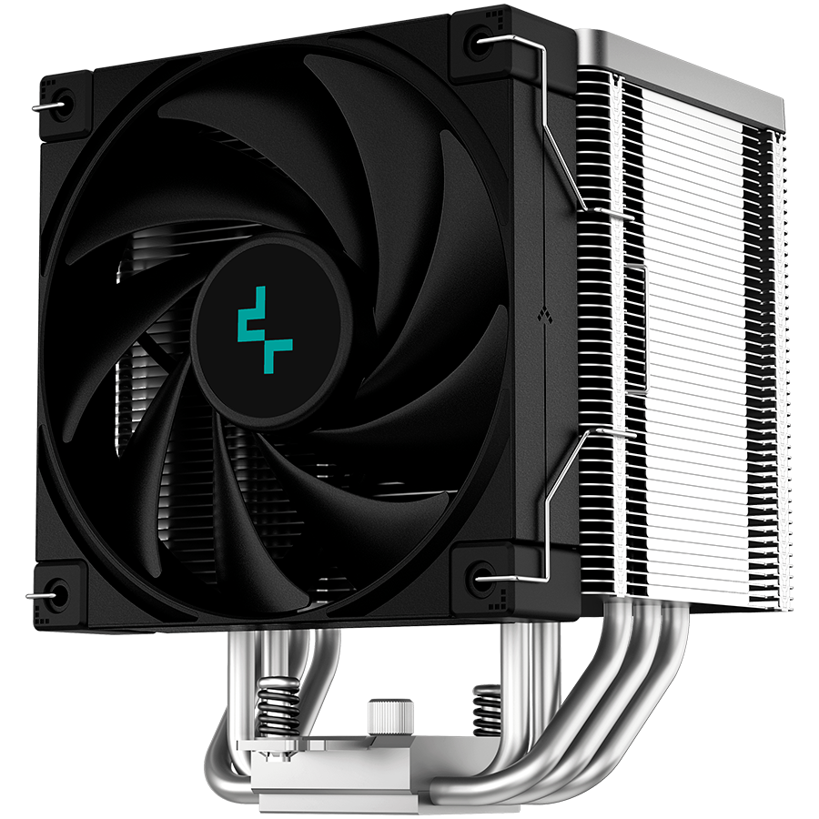DeepCool AK500, CPU Air Cooler, 1x120mm FK120 PWM Fan, TDP 240W, 5 Heatpipes, LGA2066/2011-v3/2011/1700/1200/115x, AMD AM5/AM4, 127x117x158 mm(LxWxH), 3Y, R-AK500-BKNNMT-G - Image 2