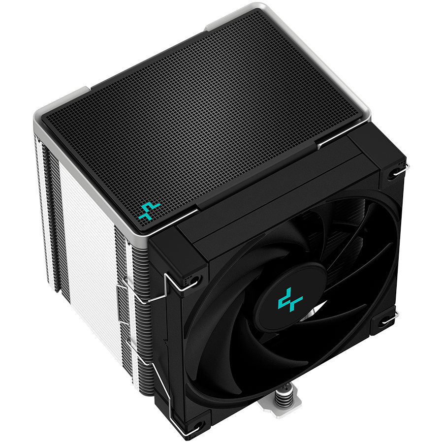 DeepCool AK500, CPU Air Cooler, 1x120mm FK120 PWM Fan, TDP 240W, 5 Heatpipes, LGA2066/2011-v3/2011/1700/1200/115x, AMD AM5/AM4, 127x117x158 mm(LxWxH), 3Y, R-AK500-BKNNMT-G - Image 3