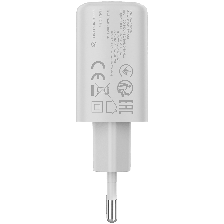 CANYON charger OnCharge 200 20W 1xPD EU White - Image 3