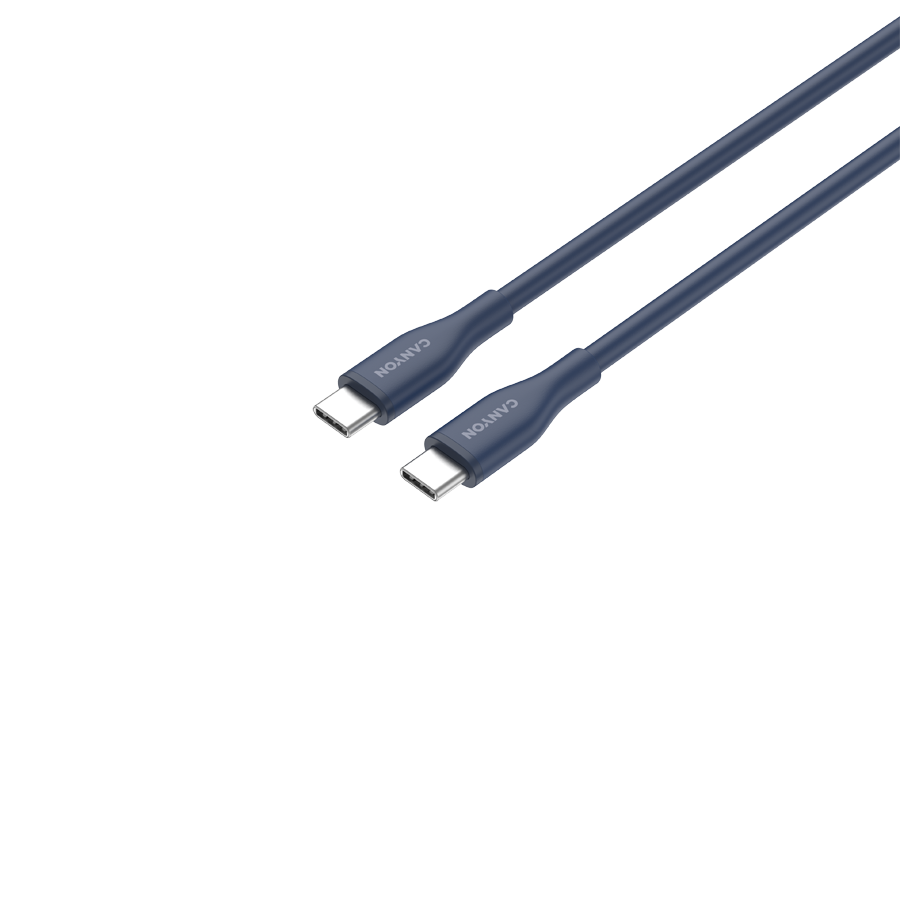 CANYON cable CC60SC10 C-C 60W 1m Silicon Dark blue - Image 3