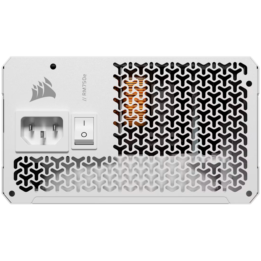 CORSAIR RM750e White, 750 Watt, Cybenetics Gold Certified, Fully Modular-photo 1