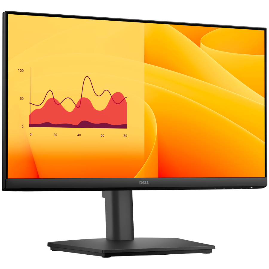 Dell Pro 22 Monitor - E2225HM 21.45" FHD 1920x1080 100Hz, 72% NTSC (CIE 1931), 103 PPI, 16:9, VA, AG, 250 cd/m2, 3000:1, 178/178, 5ms/8ms, DP, HDMI, VGA, Tilt - Image 2