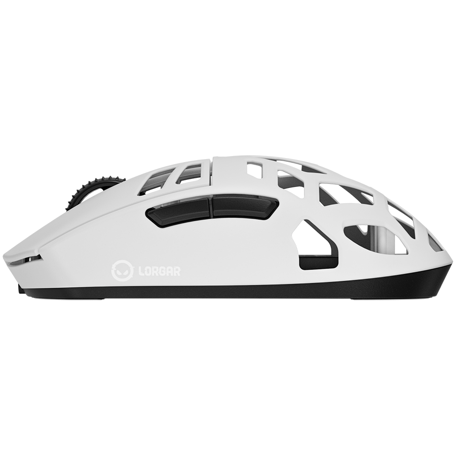 LORGAR MSE90W, Magnesium Alloy Wireless Gaming Mouse Elite, White-photo 3