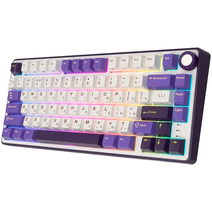 ROYAL KLUDGE R75 Blackberry Mousse Gaming Keyboard K silver switch-photo 1