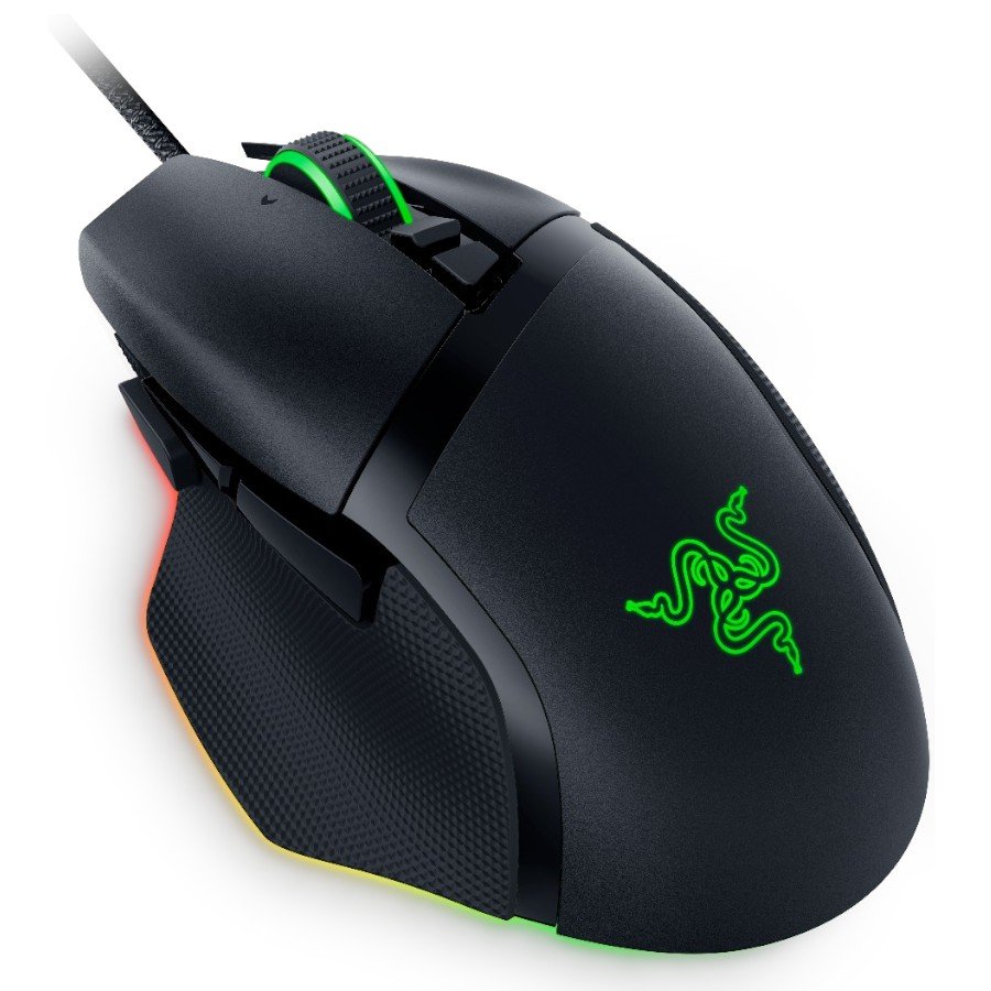 Razer Basilisk V3 35K Gaming Mouse, Black, Focus Pro 35K Optical Sensor Gen-2, Optical Mouse Switches Gen-3, Razer™ Speedflex Cable, 4-Way Razer™ HyperScroll Tilt Wheel, 35K DPI-photo 3