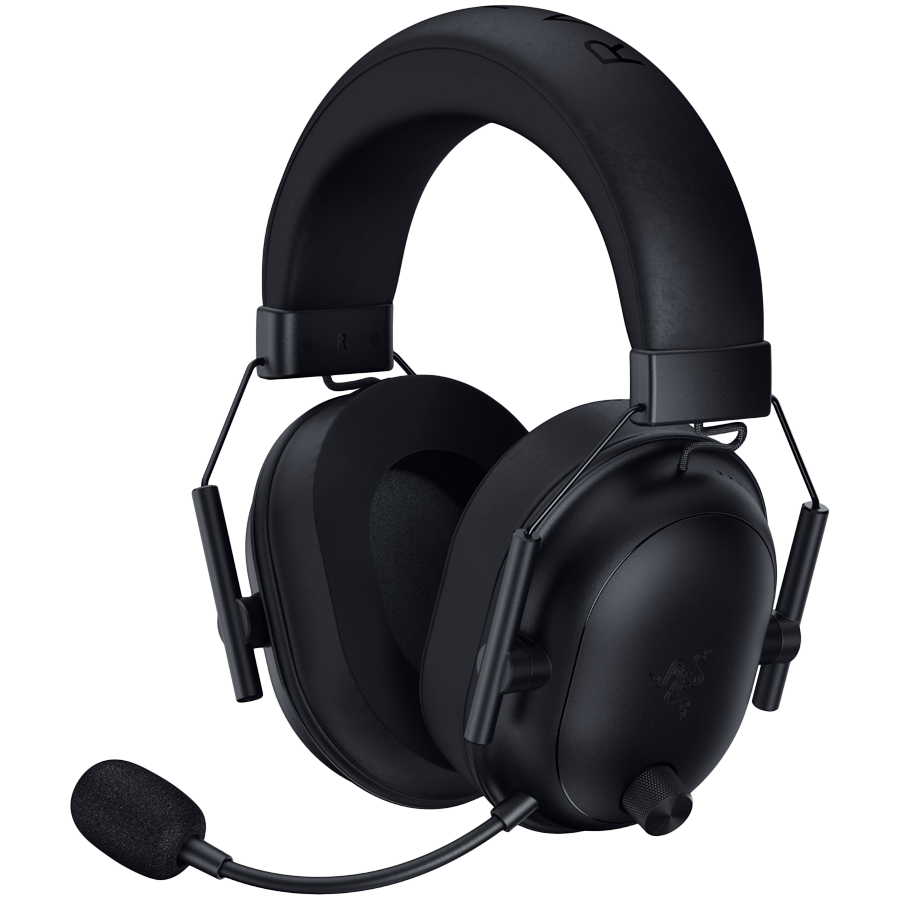 Razer BlackShark V2 HyperSpeed, Gaming Headset, Customized Dynamic 50 mm Driver, Oval Ear Cushions, 2.4 GHz wireless or Bluetooth or USB, Breathable memory foam cushions, Advanced Passive Noise Isolation, THX Spatial Audio