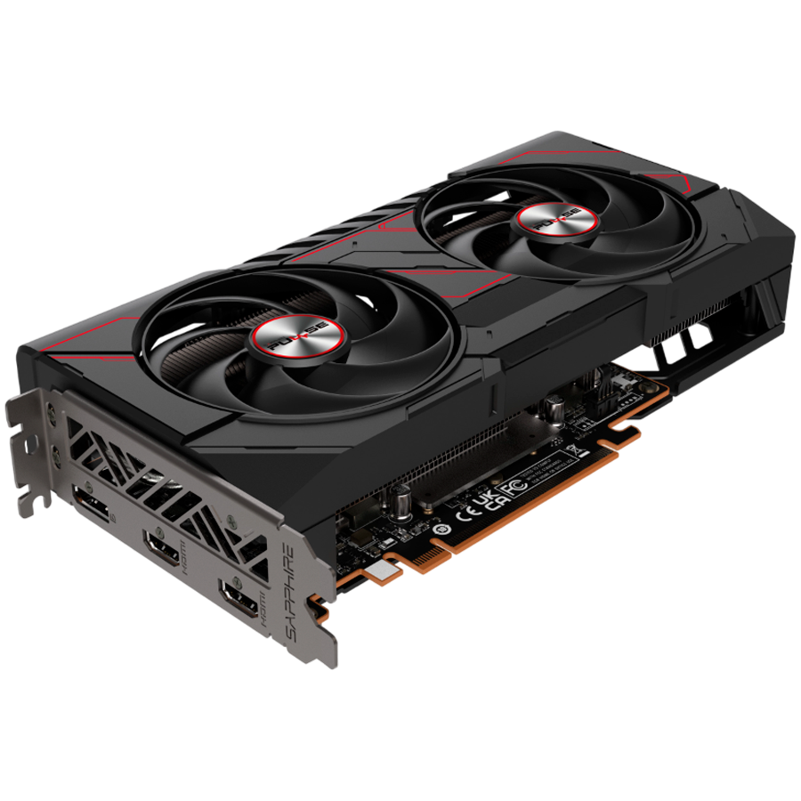 SAPPHIRE PULSE AMD RADEON RX 9060 XT GAMING OC 16GB DUAL HDMI / DP - Image 3