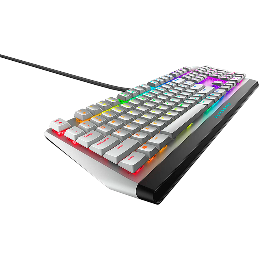 Alienware 510K Low-profile RGB Mechanical Gaming Keyboard - AW510K (Lunar Light)-photo 1