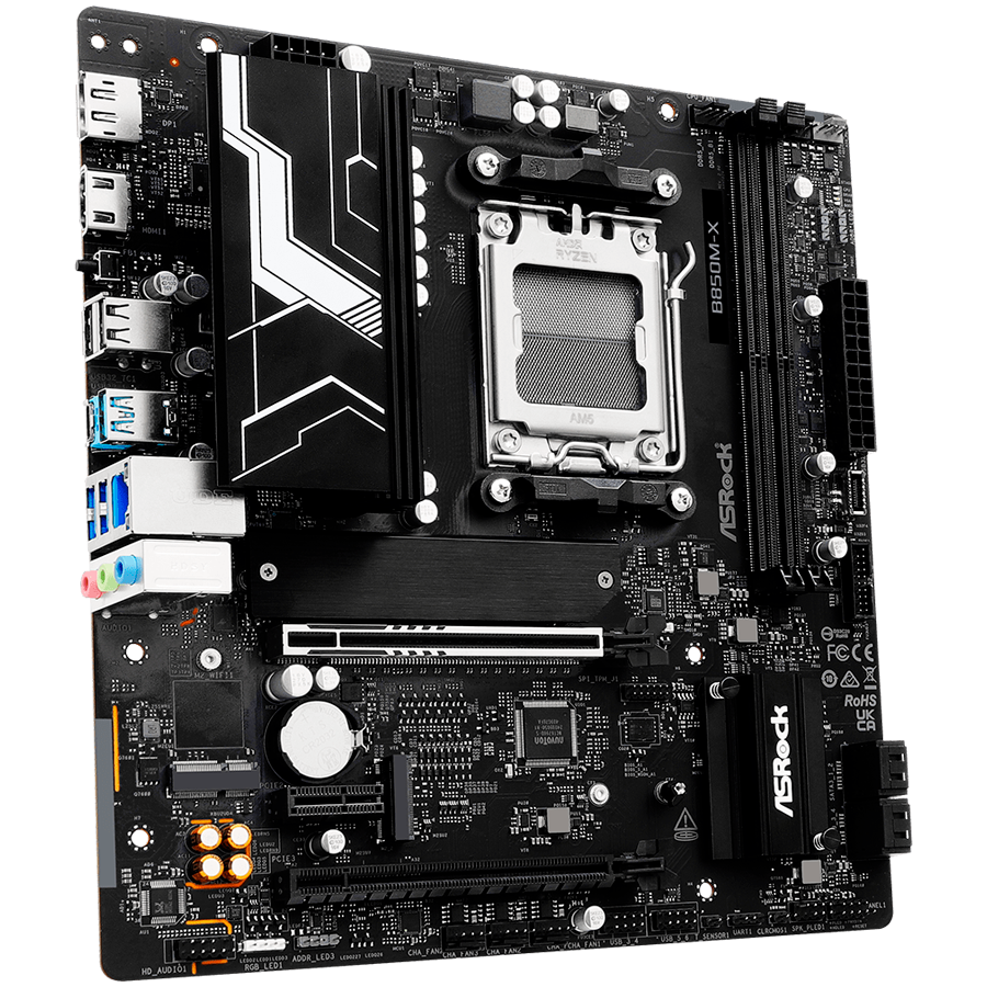 ASROCK B850M-X R2.0 mATX AM5 DDR5 - Image 2