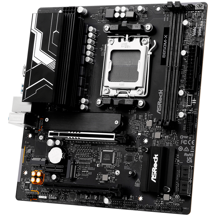 ASROCK B850M-X R2.0 mATX AM5 DDR5 - Image 3